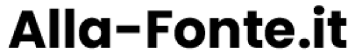 Alla-Fonte.it Logo